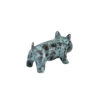 Bronze Contemporary Spuds Dog Table-top Sculpture